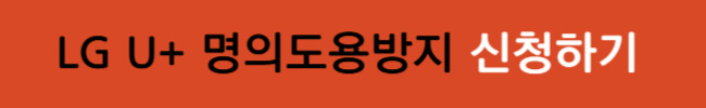 통신사별 명의도용방지 신청 방법 및 주의점