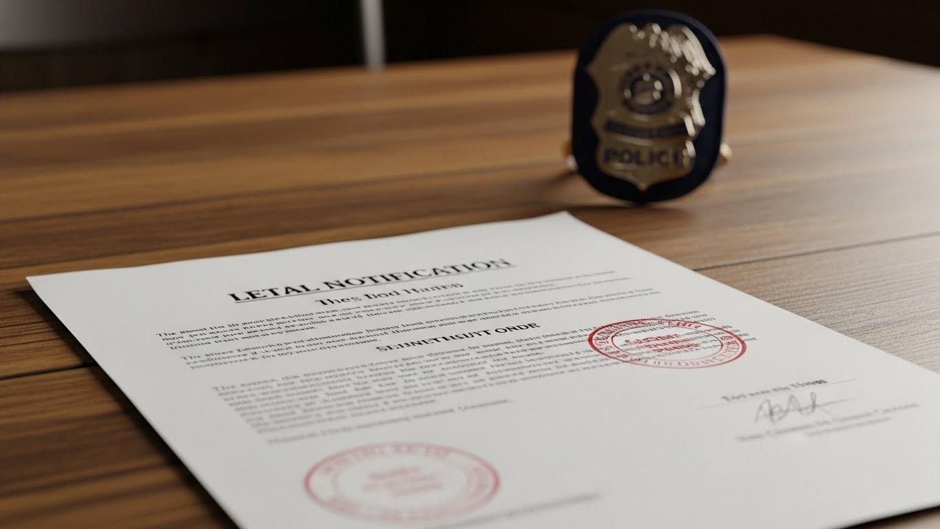 스토킹 처벌&amp;#44; 검찰 처분 통지서&amp;#44; 잠정조치 해제