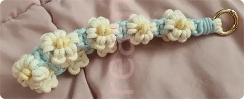 플라워 스트랩, 휴대폰 스트랩