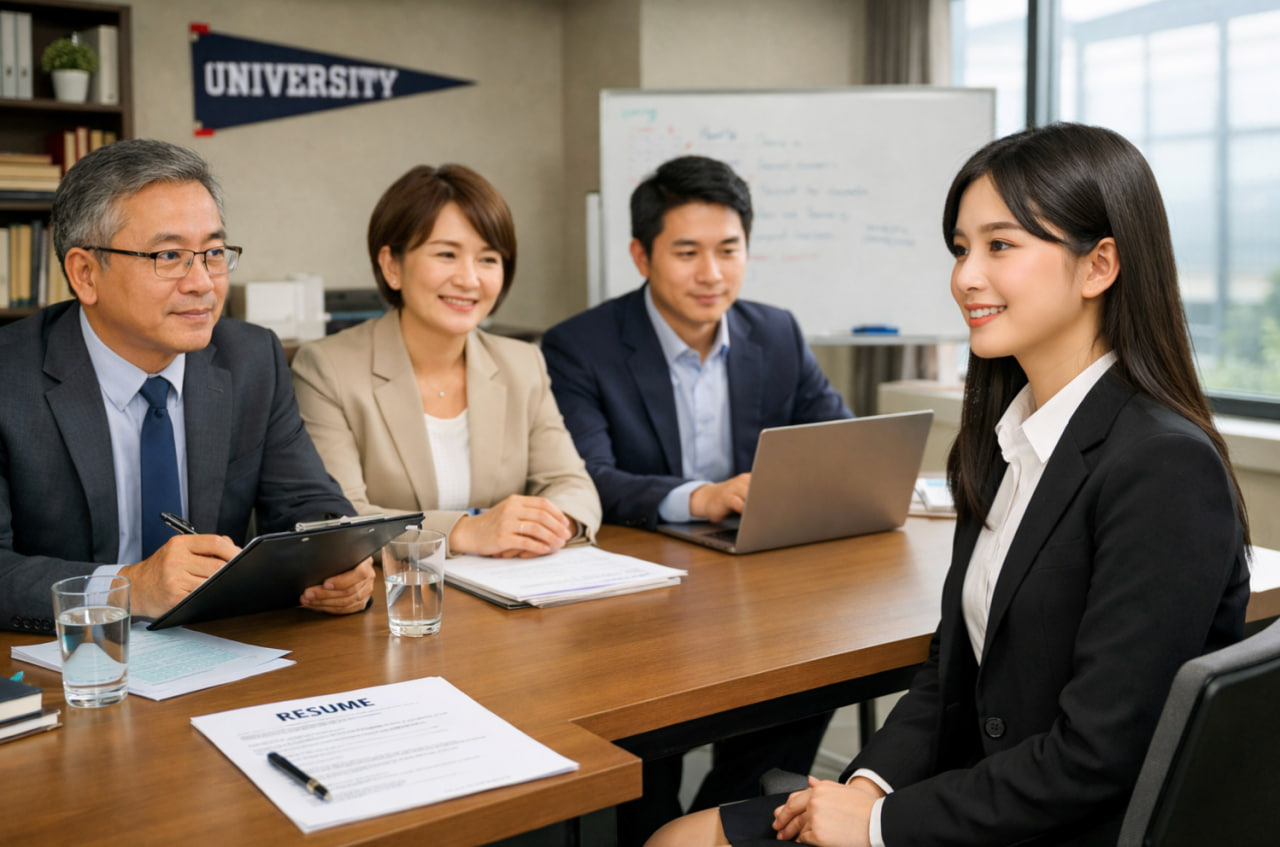 대학면접 관련 이미지