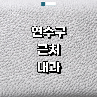 인천 연수구 내과