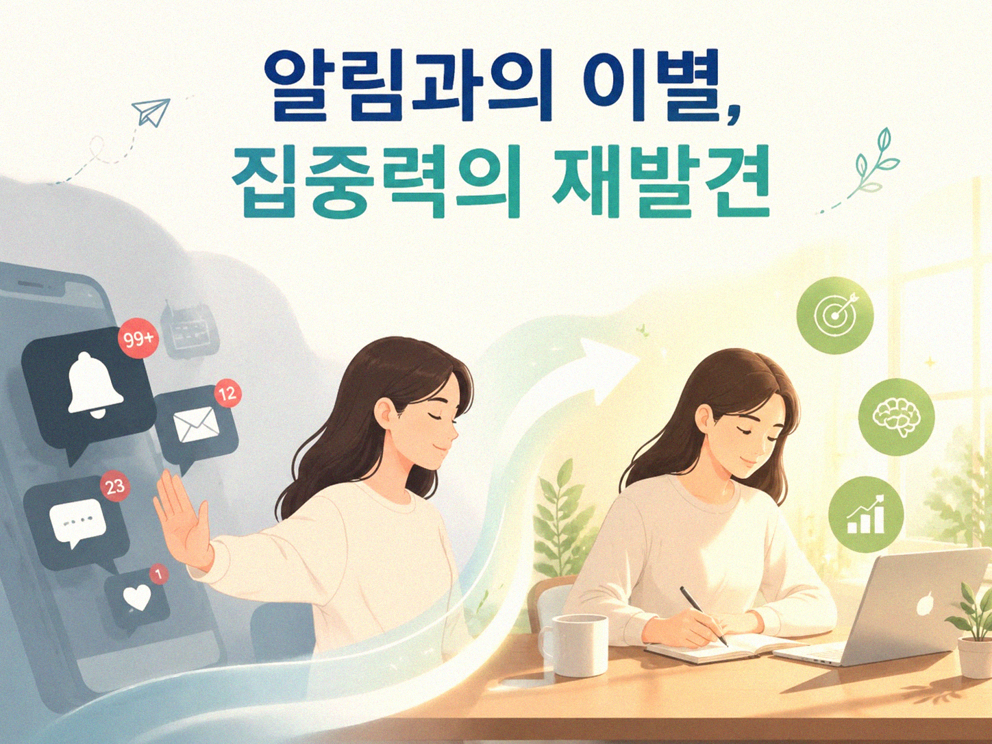 디지털 미니멀리즘 실천 후 달라진 나의 생산성 이야기