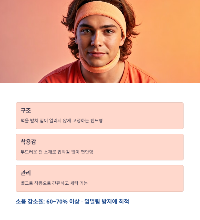 추천 제품 4: 헤드밴드 수면보조형