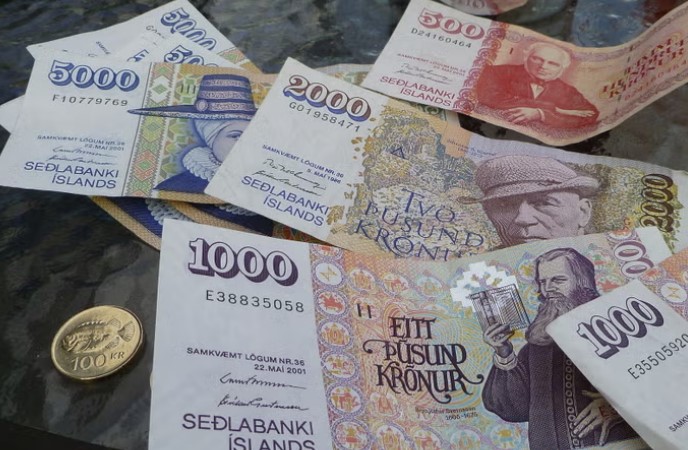 아이슬란드-화폐-환전