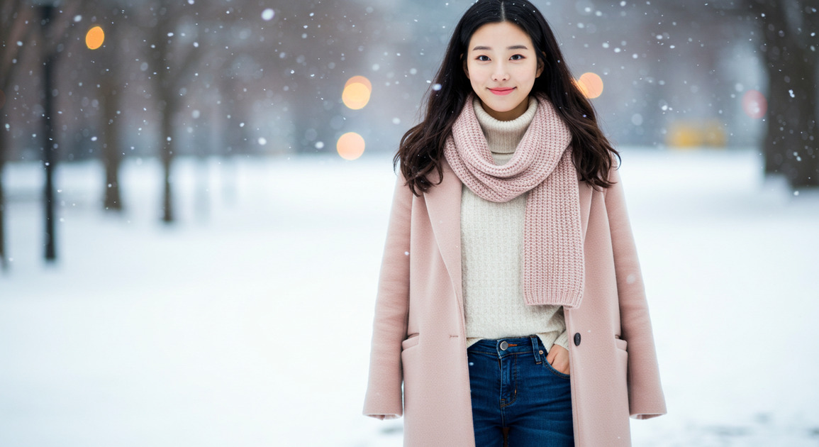 울 캐시미어 머플러 하나로 겨울 코디 고급스럽게 만드는 법