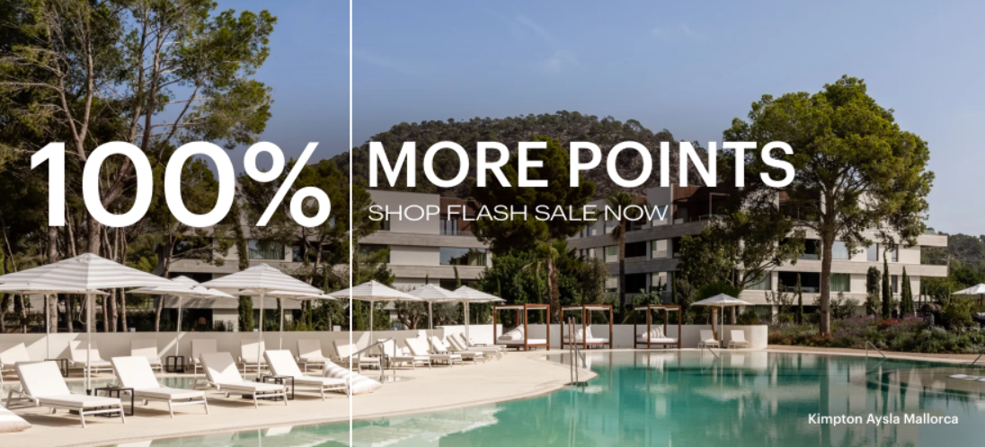 IHG 100% 추가 포인트 증정 + 2박 예약시 2,000포인트 추가적립