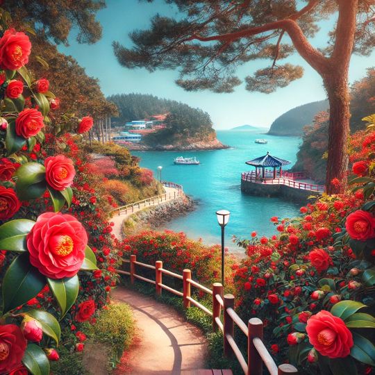 여수 오동도 동백꽃 명소