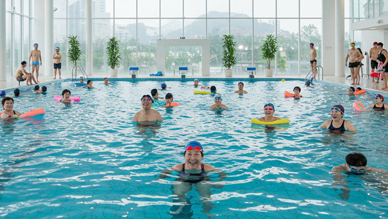 수영이 다른 운동보다 50대에게 최고인 이유 6가지