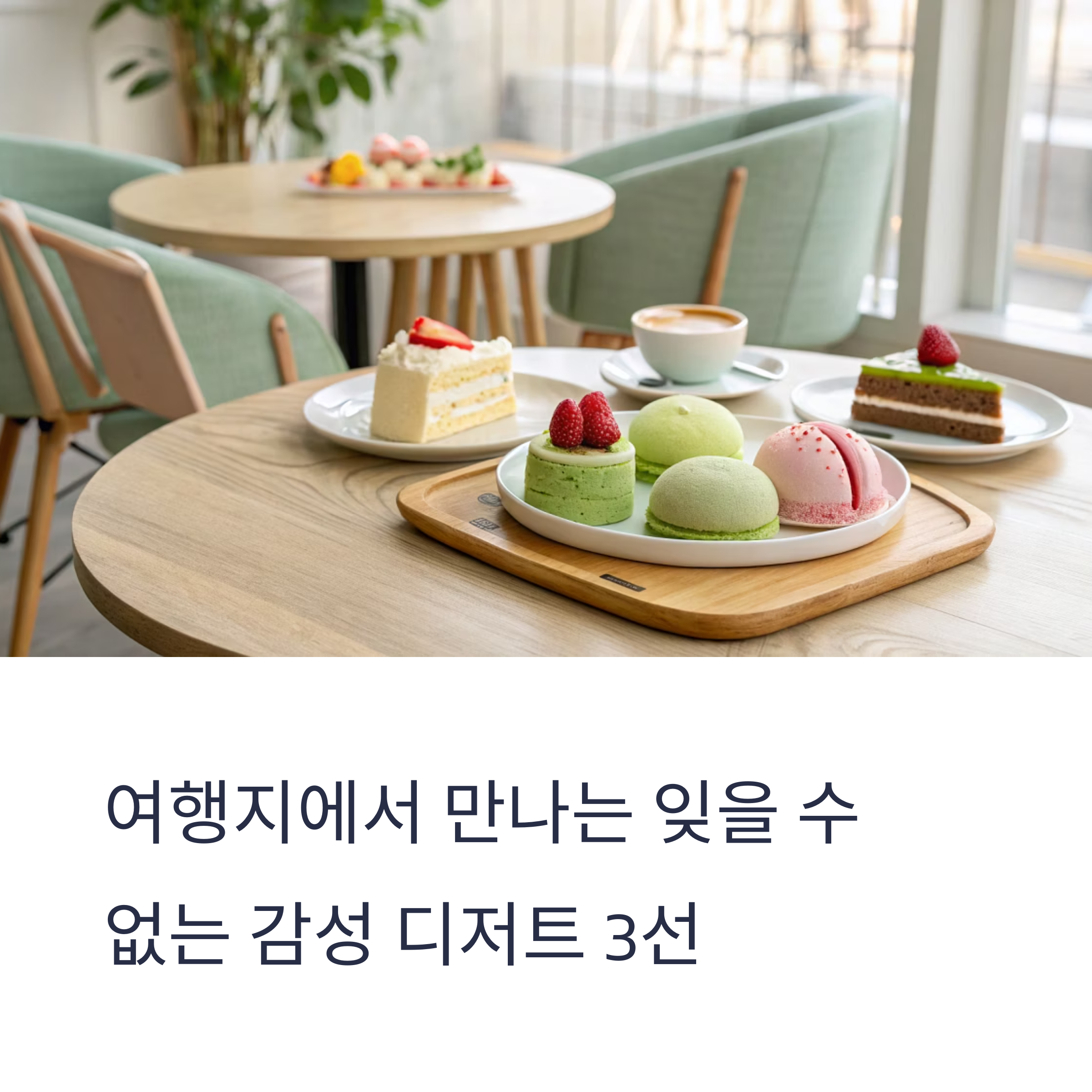 여행중 꼭 들러야 할 특별한 디저트 맛집 베스트