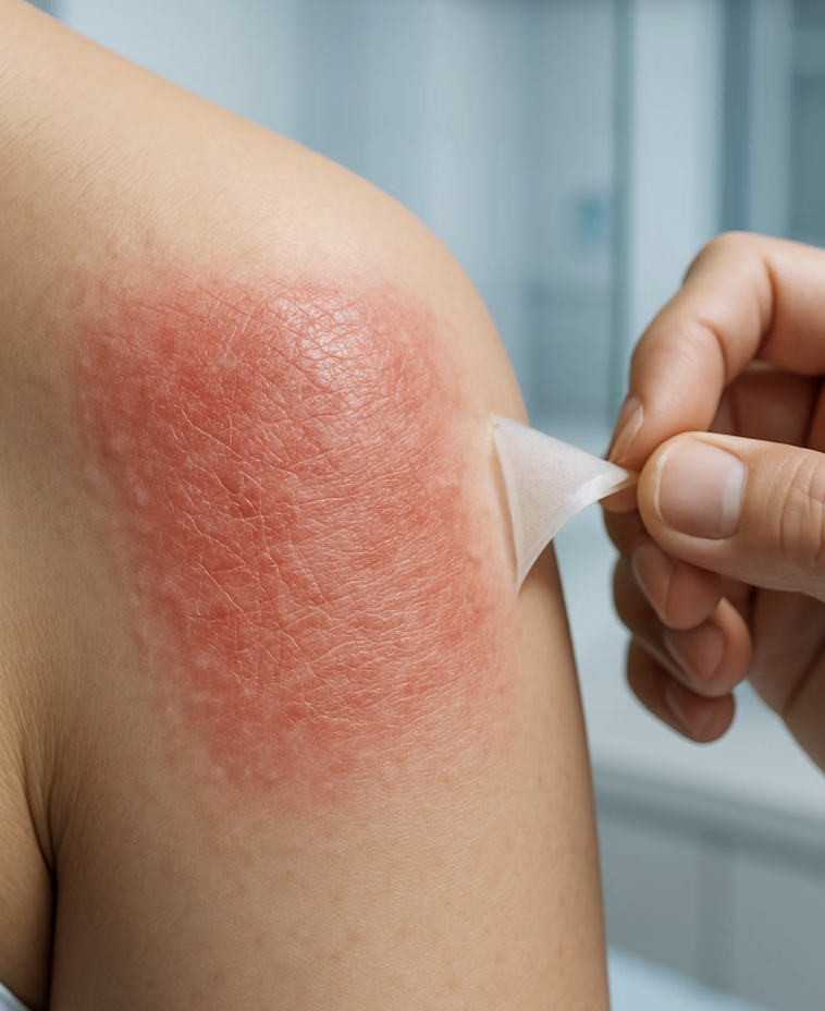 최악의 방법, 반창고처럼 한 번에 떼기