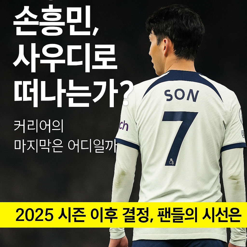 손흥민 사우디 이적설, 현실이 될까? 커리어·상황·시장의 분석