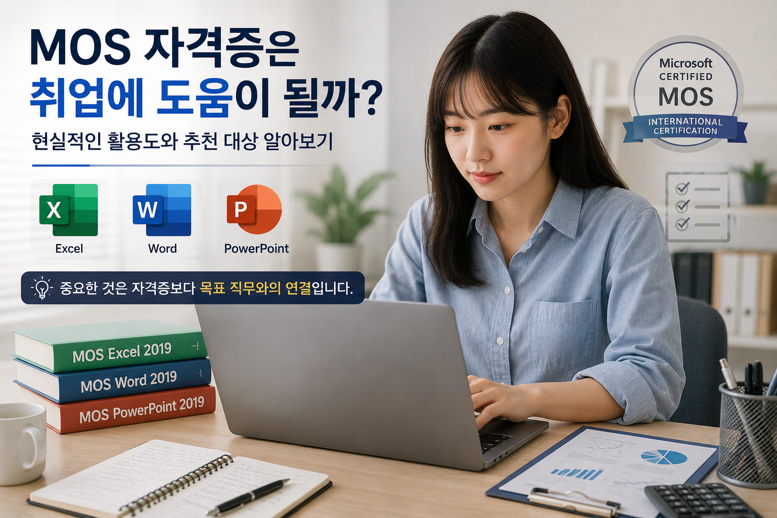 MOS 자격증 취업 중요성 안내