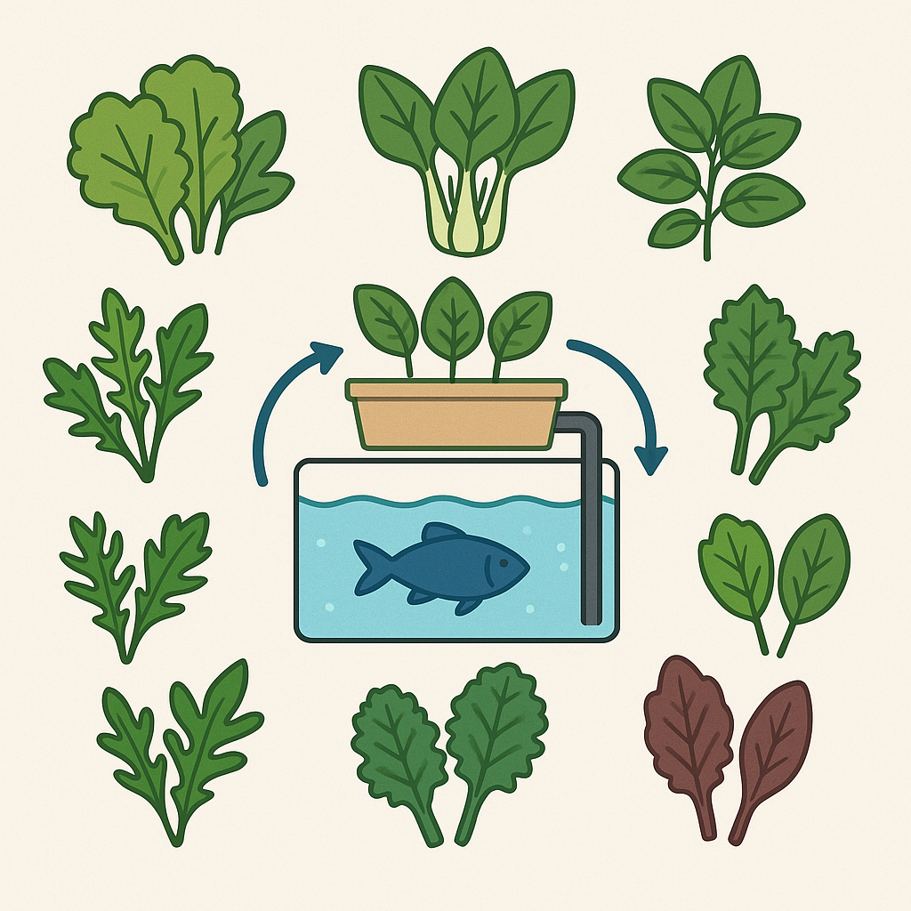 계절 변화에 맞춘 소형 아쿠아포닉스 식물 추천 리스트