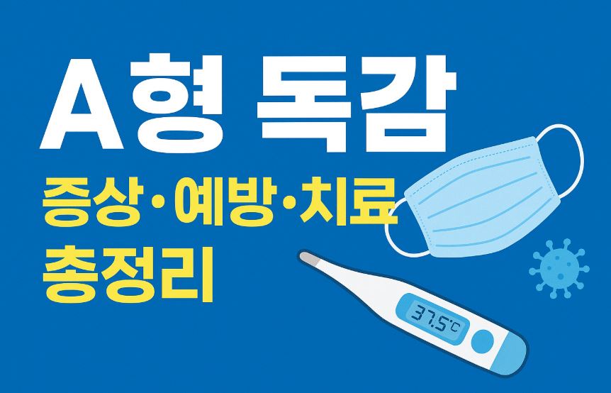 A형 독감 문구이미지