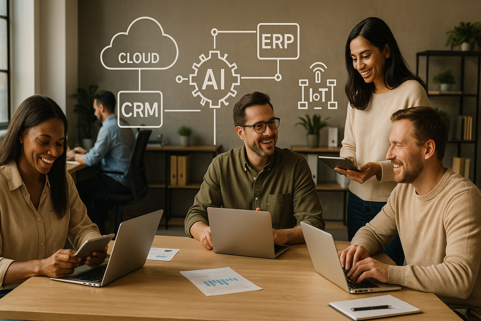 디지털 전환을 준비 중인 기업