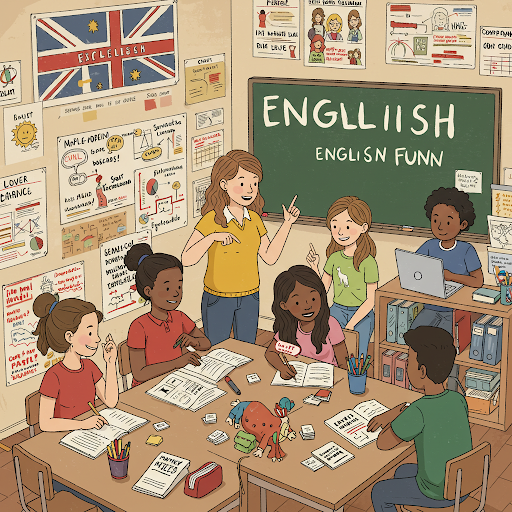 영어 학원 이미지