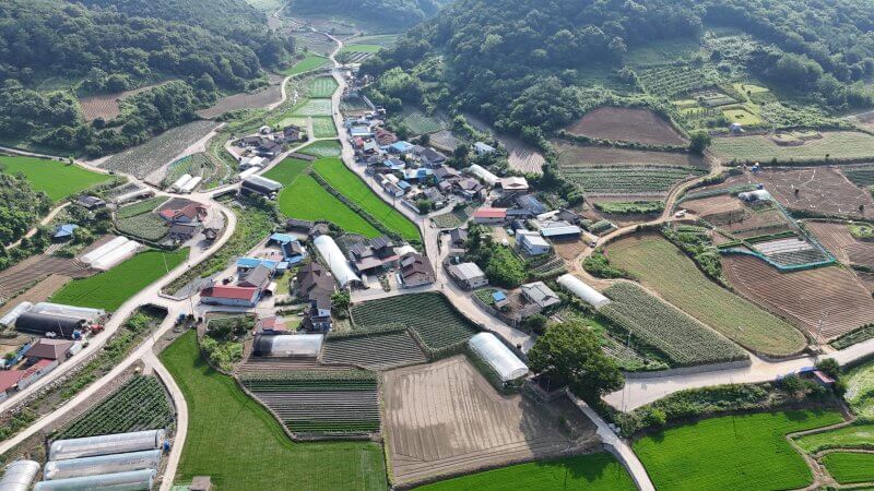 임실군 신덕면 전경