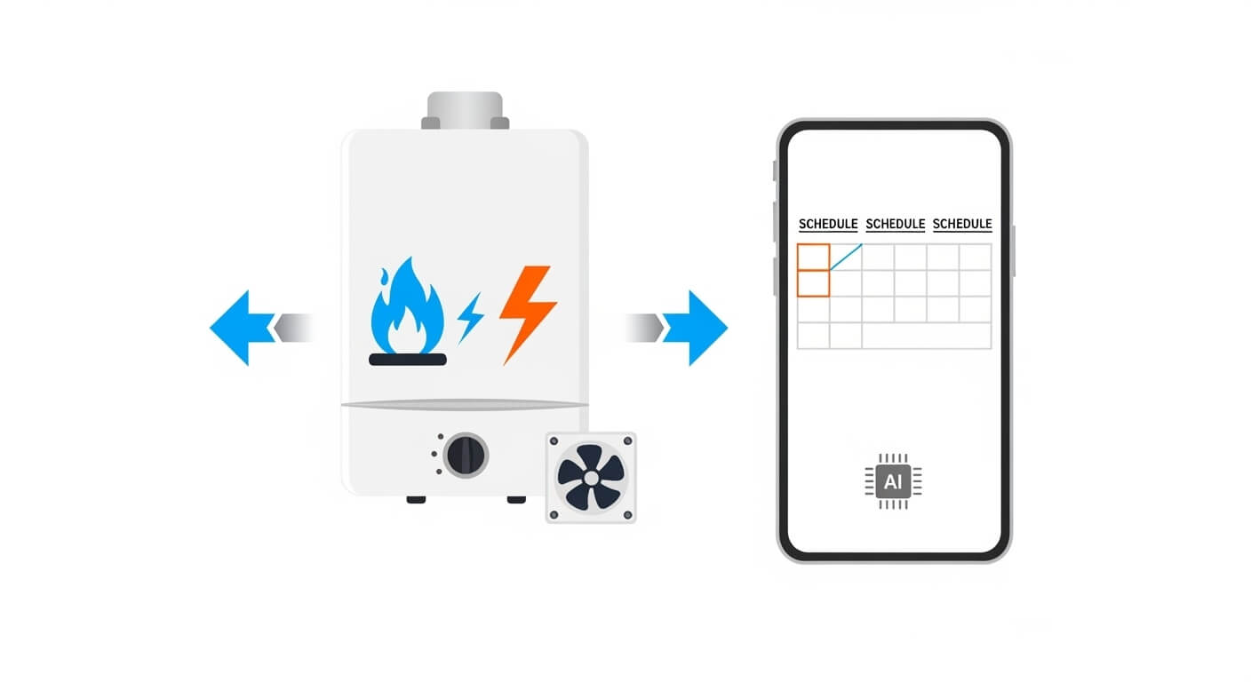 3. 하이브리드 보일러와 스마트 난방 기술