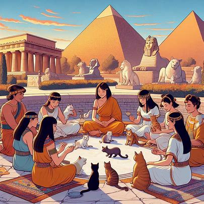 고대 문명과 고양이