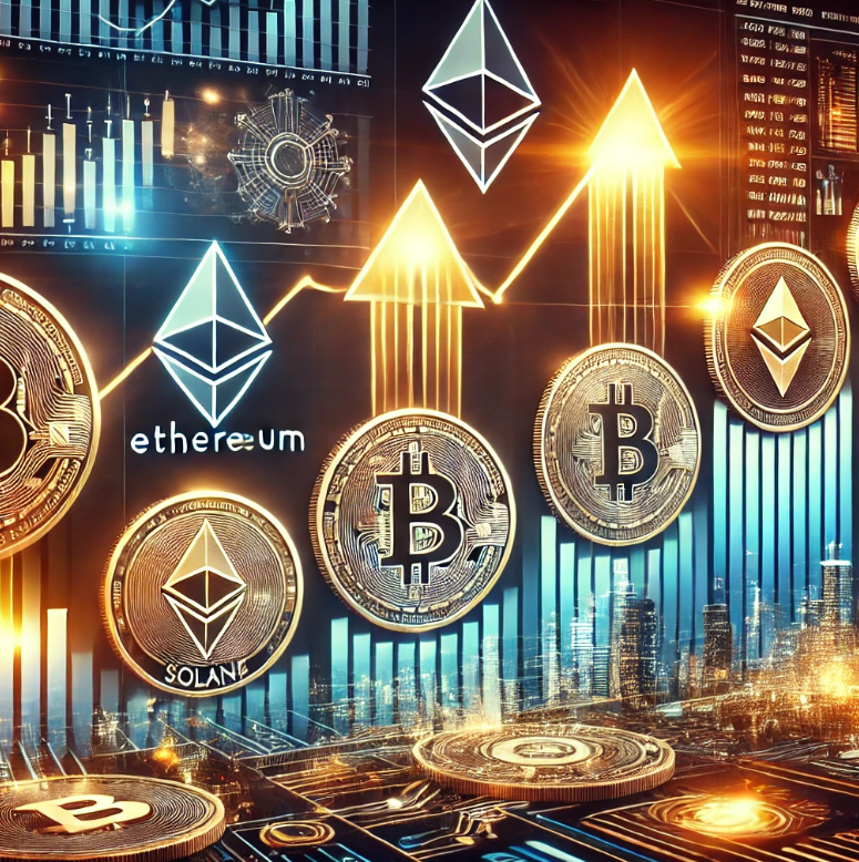 알트코인 상승 흐름 이미지