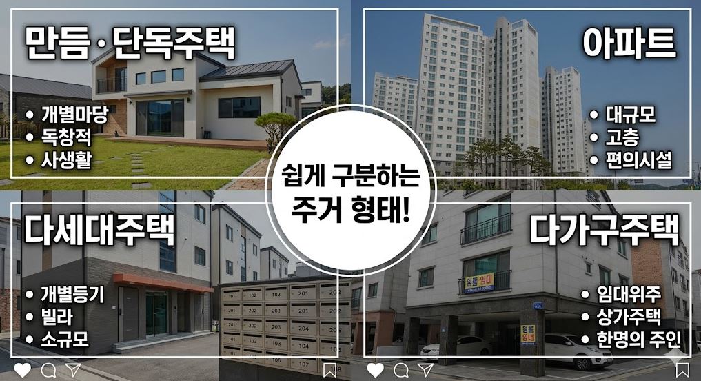 다세대,다가구주택 비교사진
