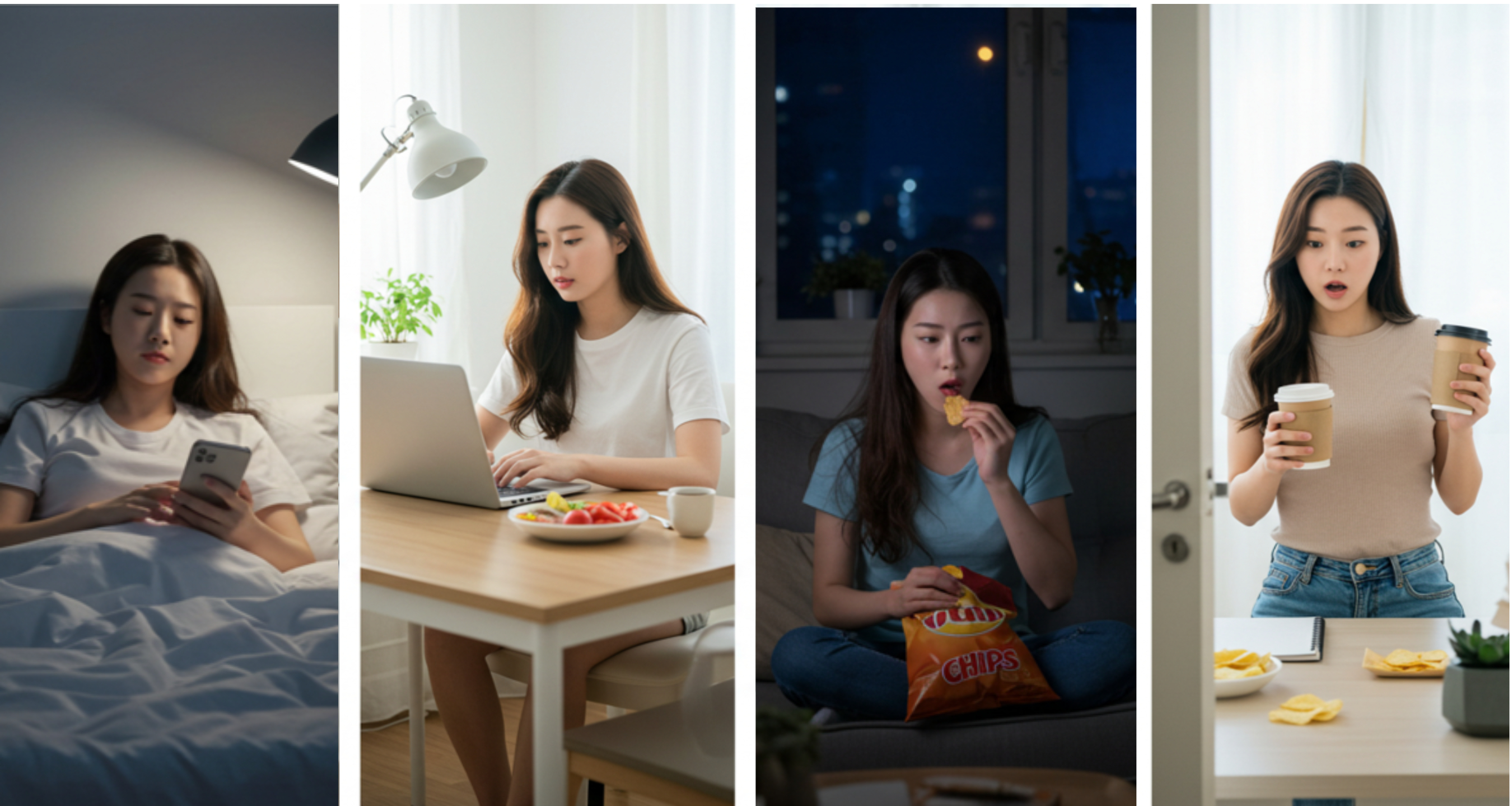 하루 패턴이 혈당에 미치는 영향