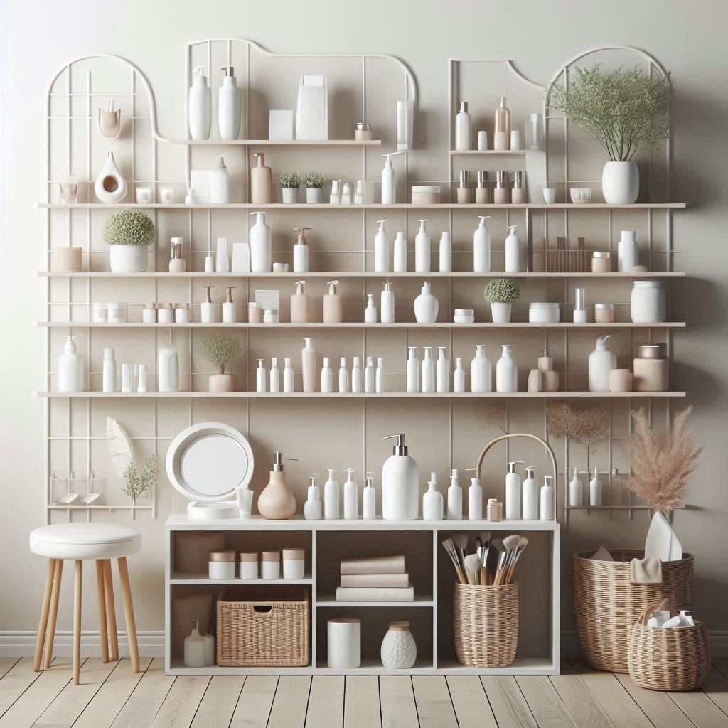 피부,체형관리 샵 배경