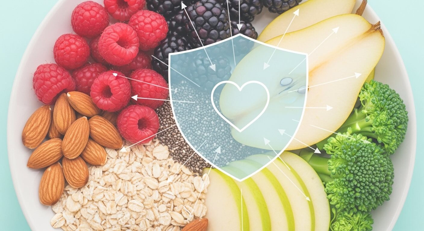 고섬유질 식품의 장점과 효능 (장효능)