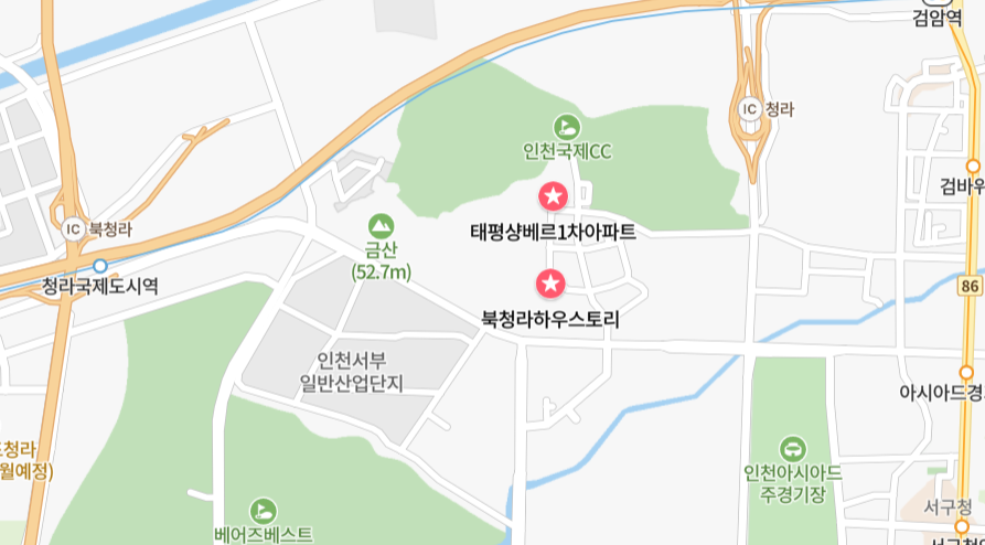 경서동 부동산 위치