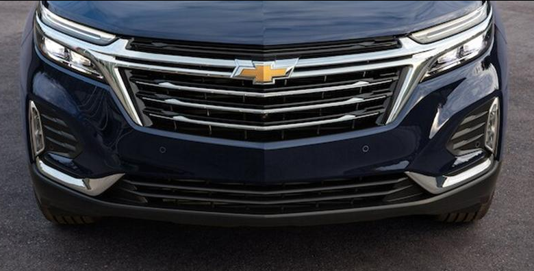 이 사진은 쉐보레 전면부의 디자인입니다