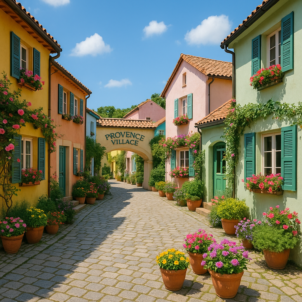 경기도 파주의 프로방스 마을