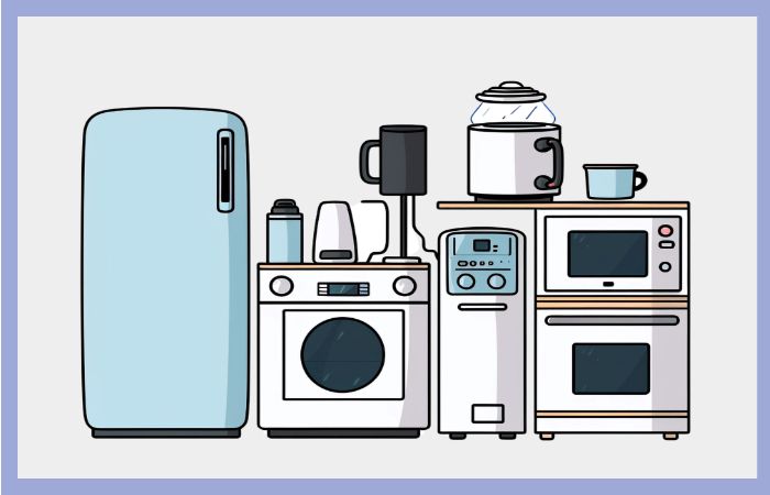 alt="환급 대상 고효율 가전제품 예시 일러스트"