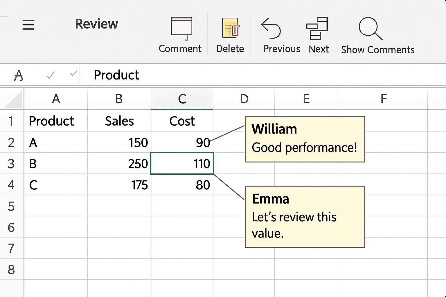 주석 삽입과 삭제 방법 관련 사진
