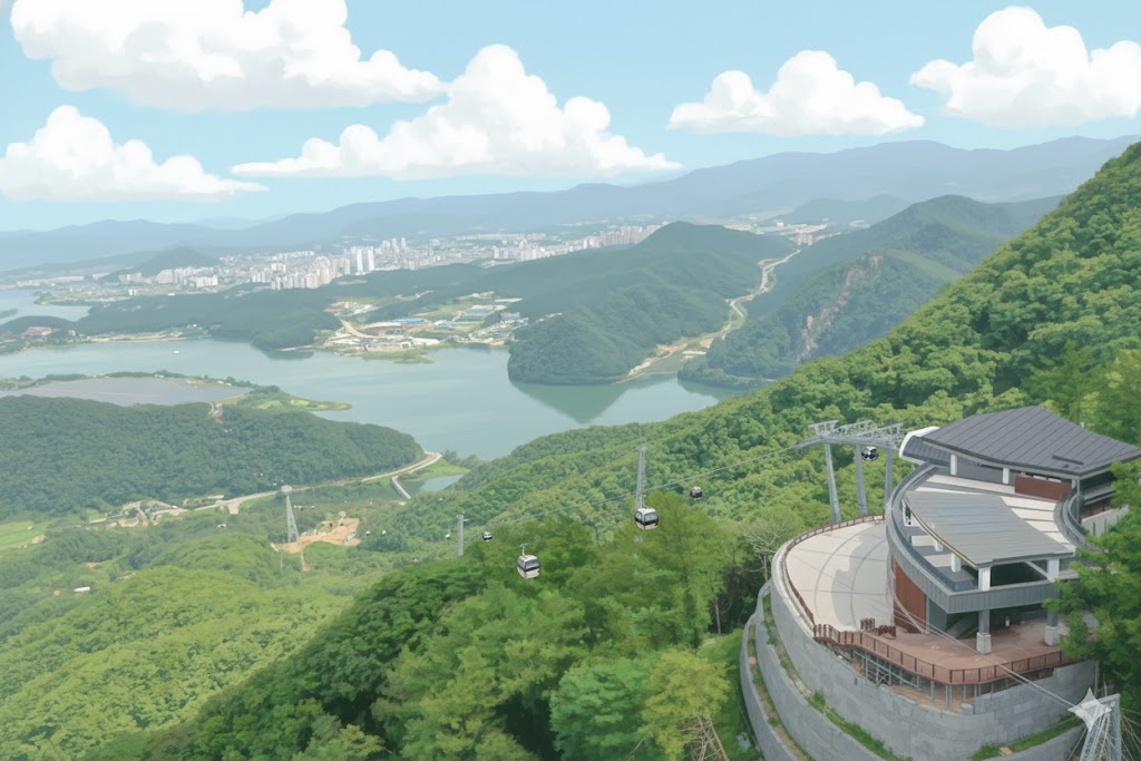 춘천 삼악산 호수 케이블카
