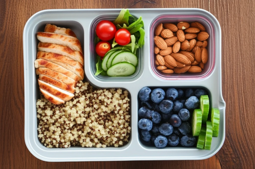 직장인 점심 고민 해결: 건강 도시락..