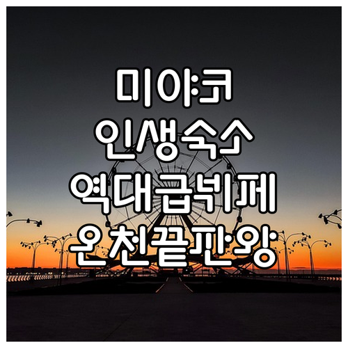 일본 이와테현 미야코 숙소 추천 TO..