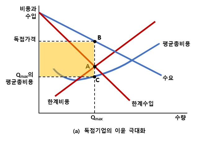 독점기업의 이윤 극대화