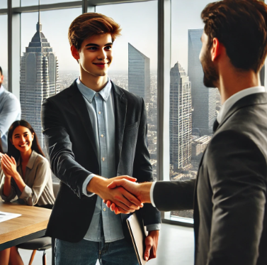 해외취업의 첫날을 담은사진