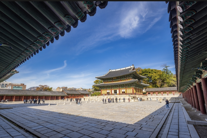 창덕궁과 후원 이미지