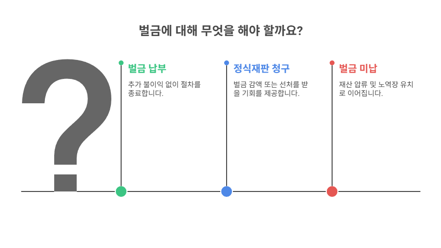 벌금 납부의 기본 법적 원칙