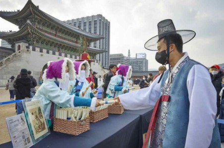 설 연휴 세화나눔 행사