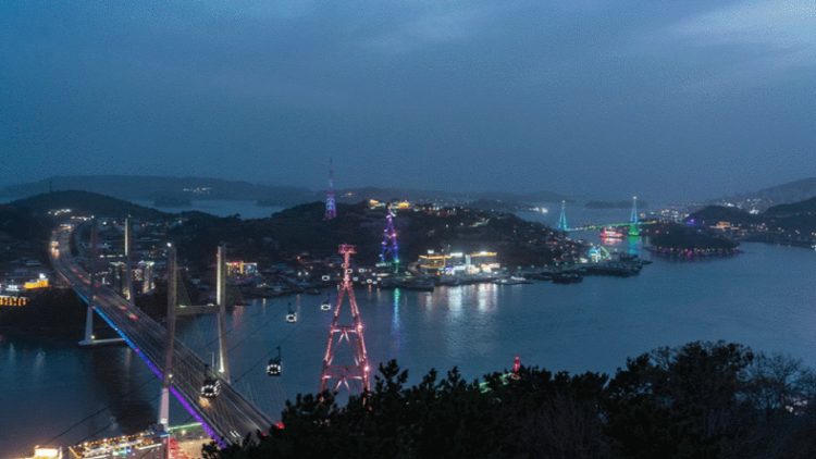 여수 케이블카 야경