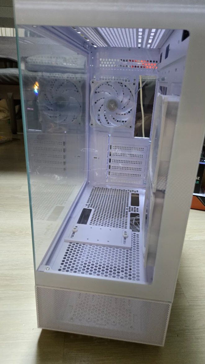 가성비 조립PC 케이스 앱코 (ABKO) U30 마린 화이트 후기 사진4