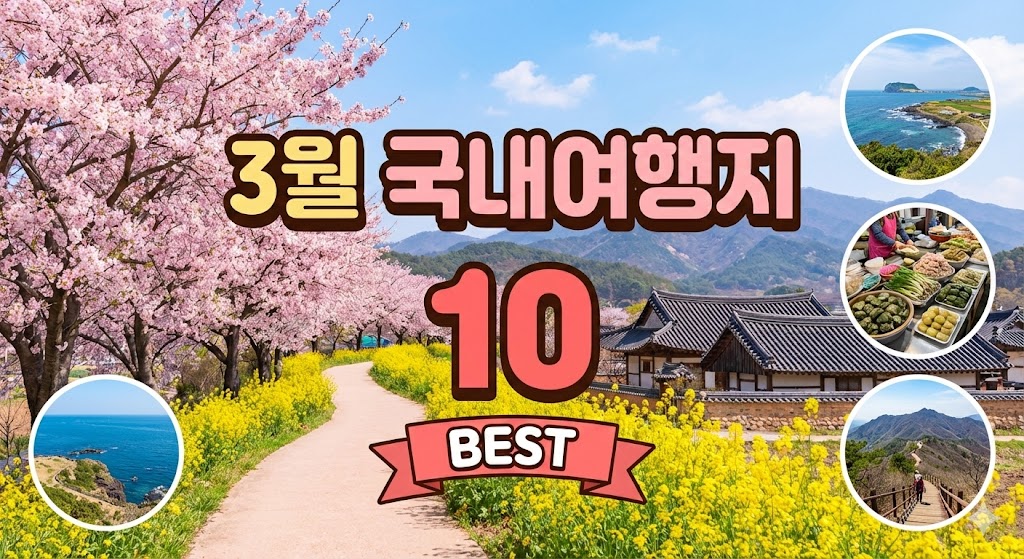3월 국내여행지