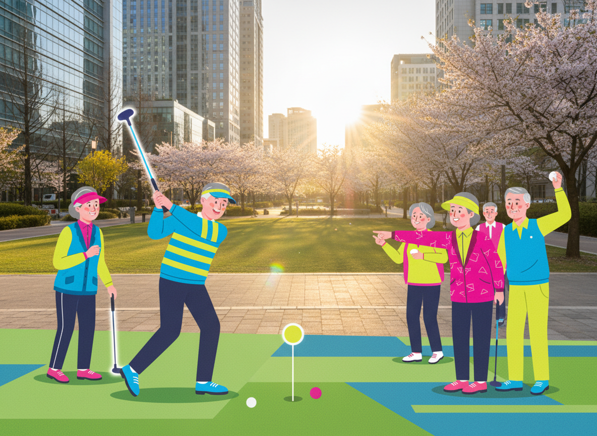 잠실 파크골프장 예약 일정 주차