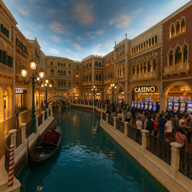 마카오 베네시안 카지노 이미지