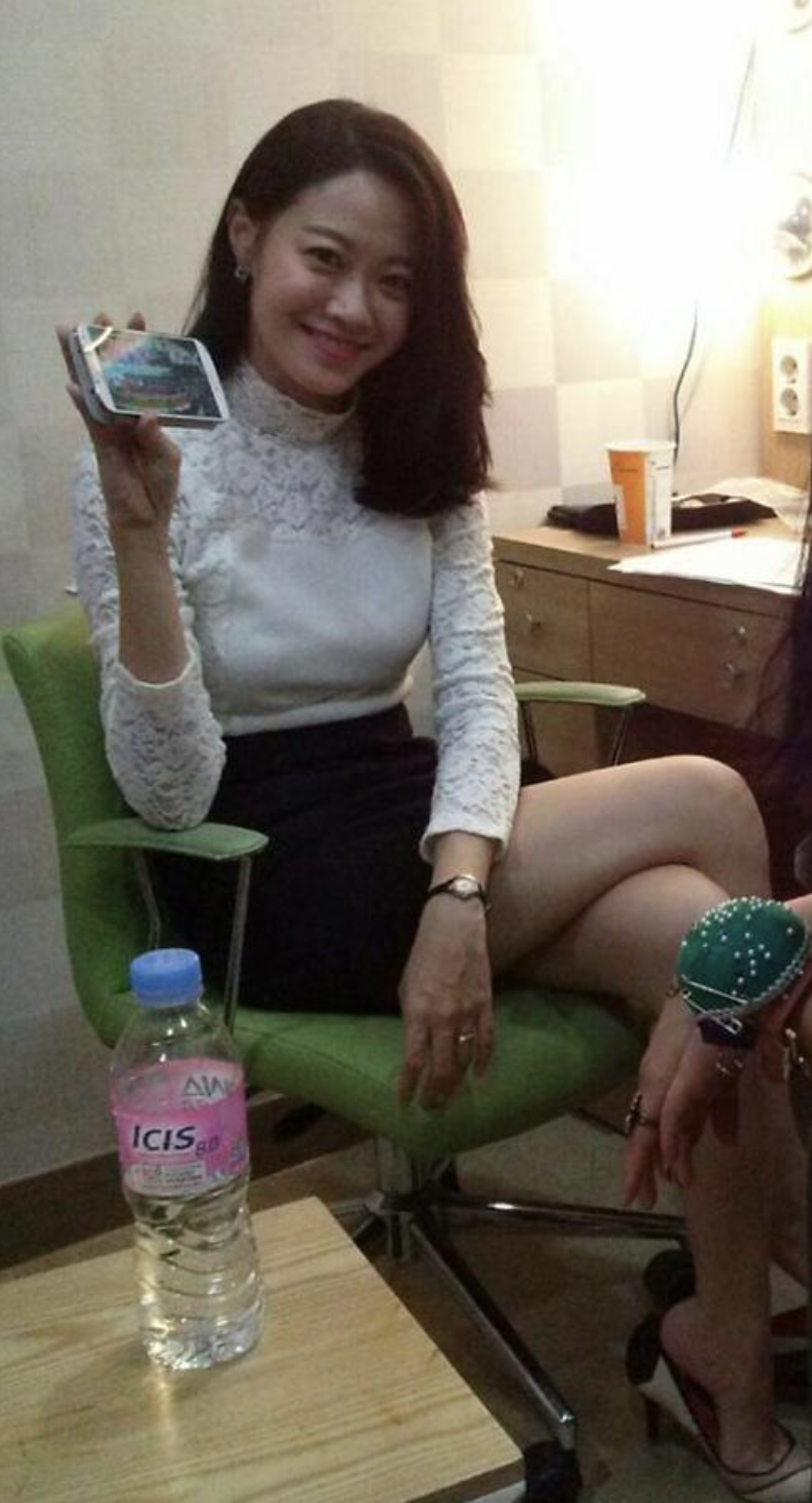 문지애 셀카 몸매