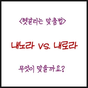 내노라 내로라 내로라하는 내로라하는 맞춤법 뜻_19