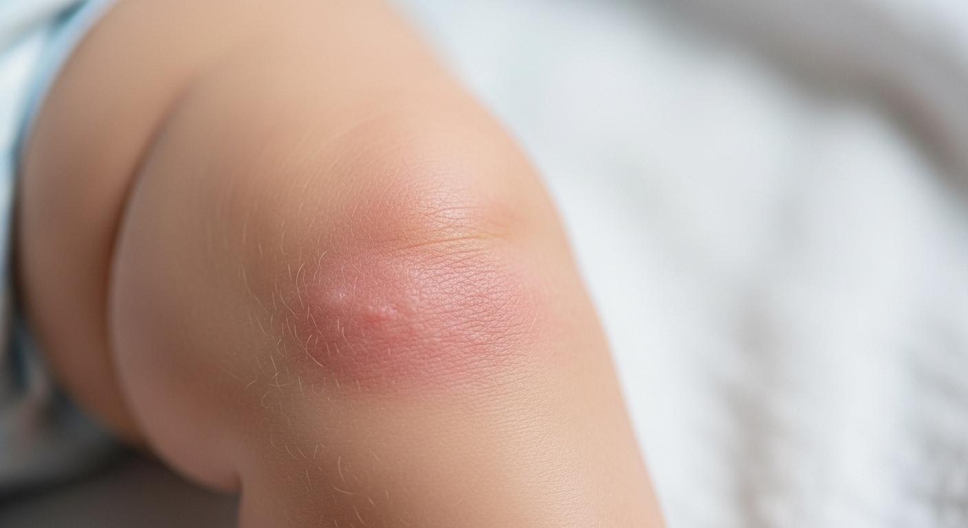 아기 피부 건조 발진