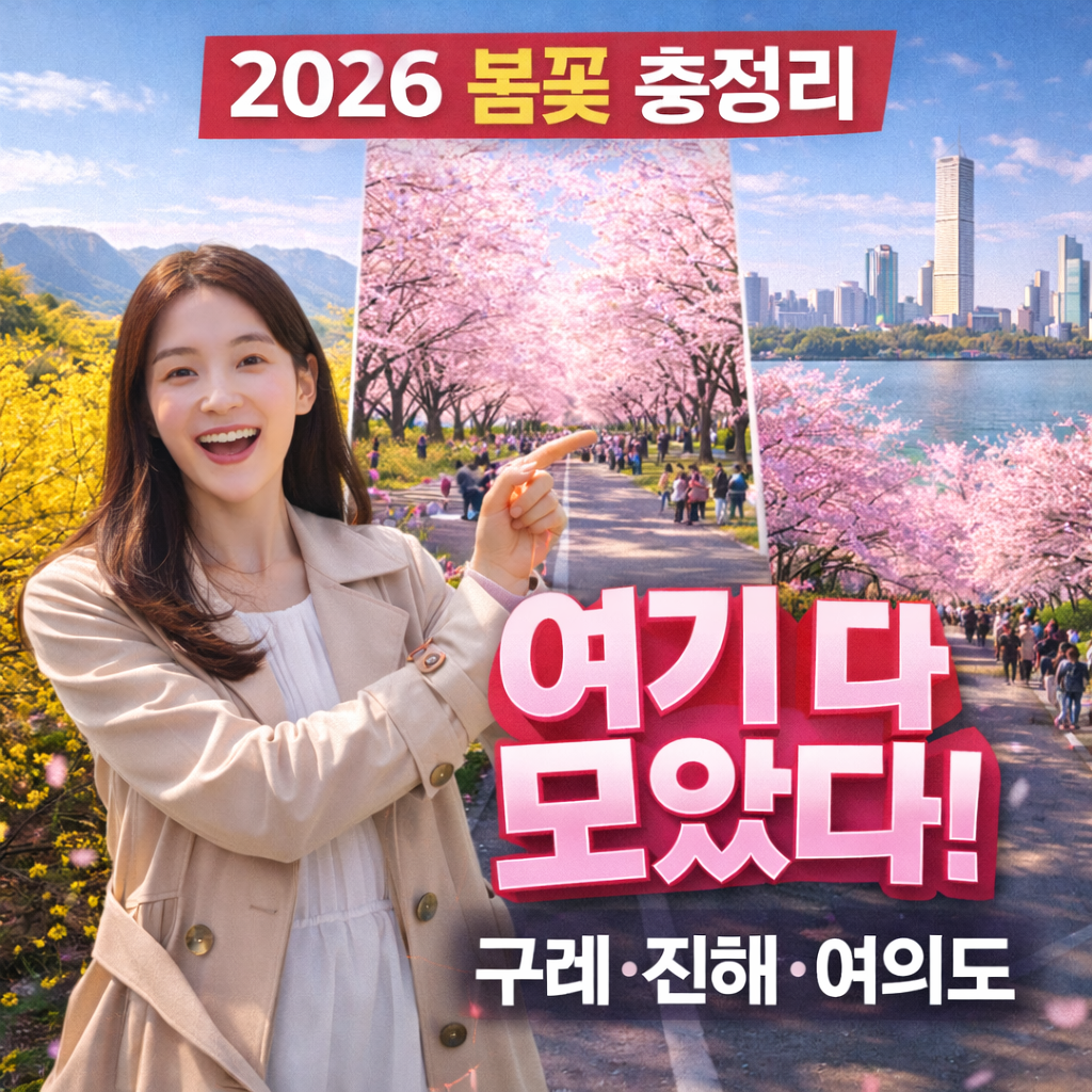 봄꽃 축제 일정·명소·꿀팁 총정리